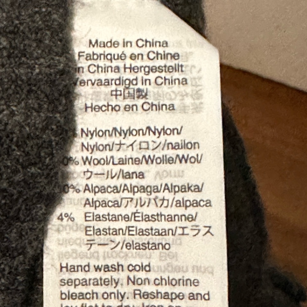 Alpaca mix sweater. J crew. PTP about 22". Stretch. So soft - Picture 8 of 8